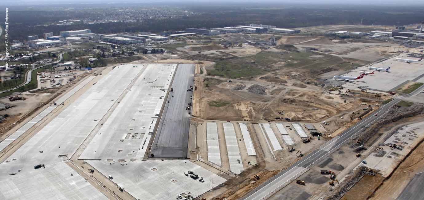 Flughafen Frankfurt Vorfelder Ferminal 3, PANTARHIT RC- Fließmittel, PANTAPOR- Verzögerer, CURING